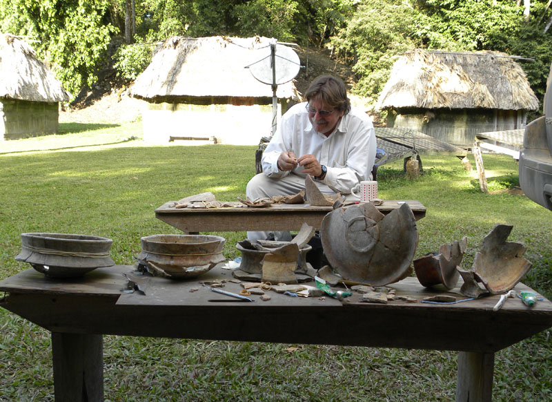 Reconstructing pottery vessels